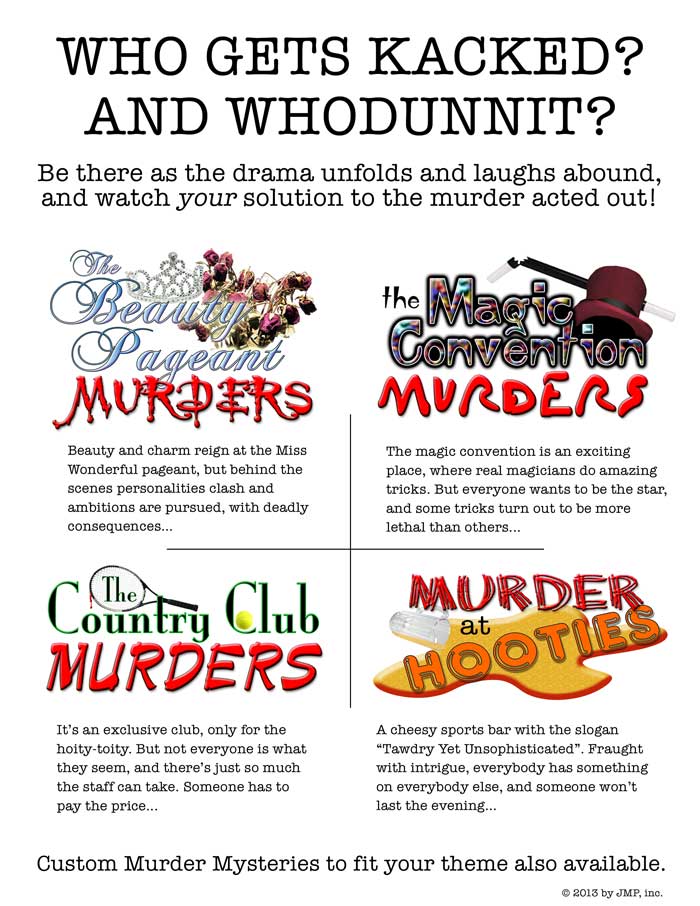 Murder Mystery-Flyer